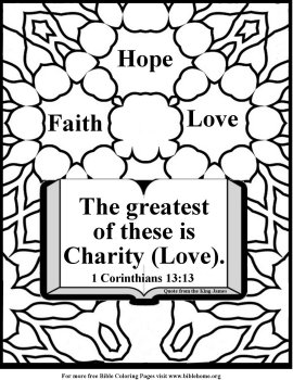 270x350 Free Bible Coloring Pages About Love, And Free Bible Valentines