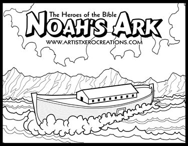 The Heroes Of The Bible Coloring Pages On Behance 375x291 The Heroes Of The Bible Coloring Pages On Behance