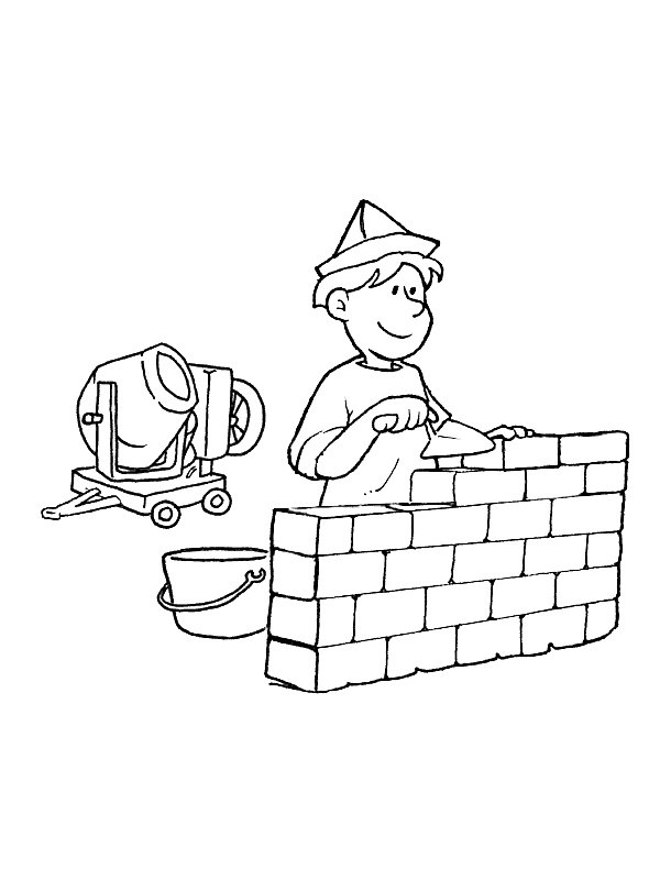 Kids N 68 Coloring Pages Of Professions 600x800 Kids N 68 Coloring Pages Of Professions
