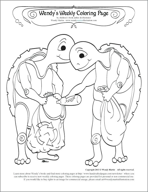 614x794 Recycling Coloring Pages Murs
