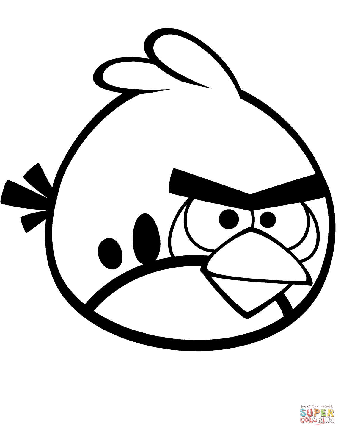 How To Draw Red Bird From Angry Birds Red Bird Coloring Page 1147x1448 How To Draw Red Bird From Angry Birds Red Bird Coloring Page