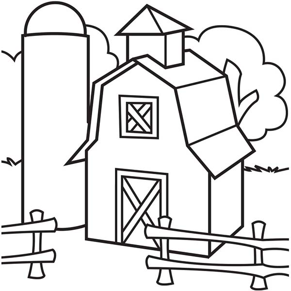 Barn Coloring Sheet Astonishing Barn Coloring Page 27 For Coloring 600x600 Barn Coloring Sheet Astonishing Barn Coloring Page 27 For Coloring