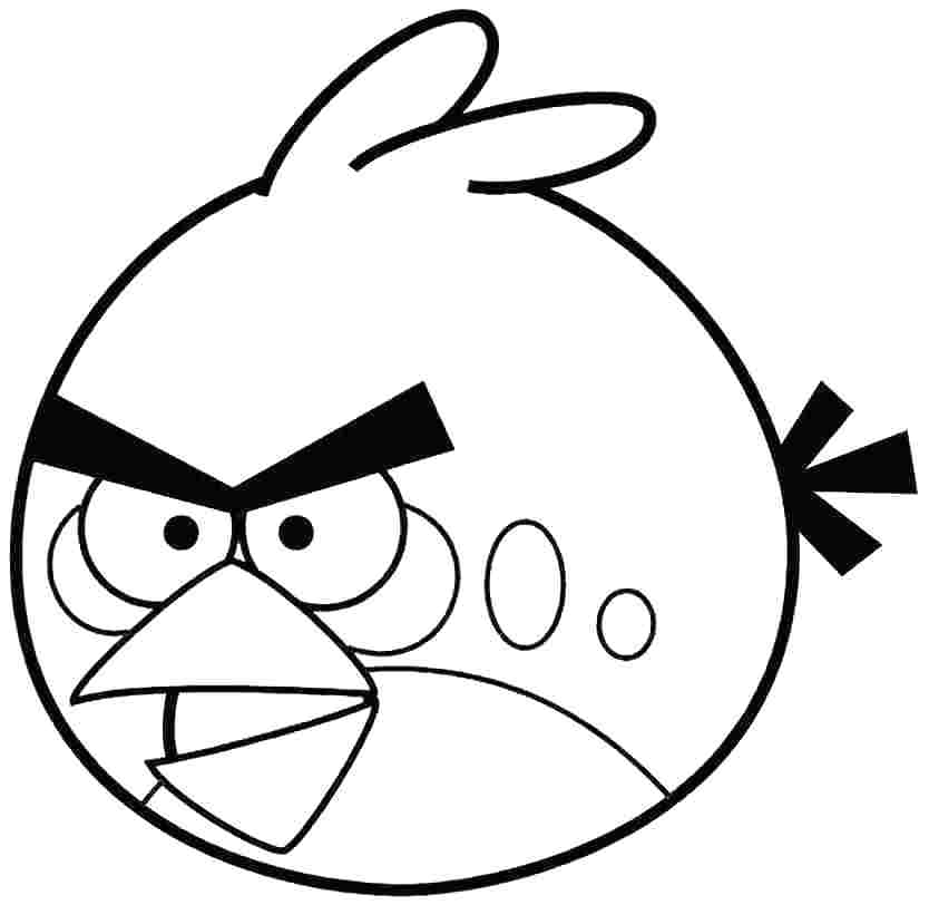Angry Birds Coloring Pages Angry Birds Printable Coloring Pages 834x812 Angry Birds Coloring Pages Angry Birds Printable Coloring Pages