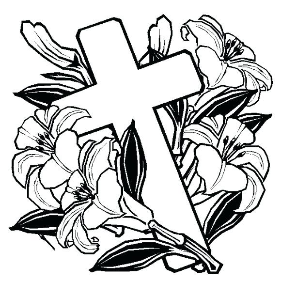 580x580 Cross Coloring Pages Beautiful Cross Coloring Pages In Coloring