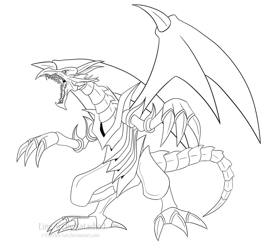 900x817 Red Eyes Black Dragon Drawing