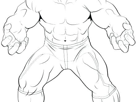 440x330 Hulk Coloring Pages Hulk Coloring Pages Kids Printable Incredible