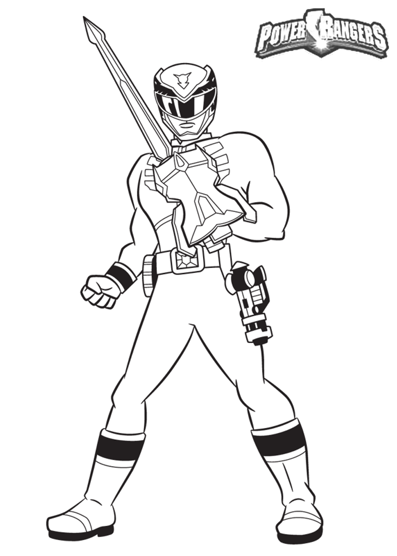 Power Rangers Guard Holding A Sword Power Rangers Coloring Pages 800x1120 Power Rangers Guard Holding A Sword Power Rangers Coloring Pages