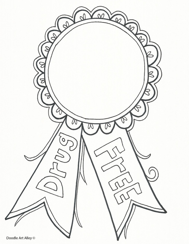 Red Ribbon Week Coloring Pages And Printables 618x800 Red Ribbon Week Coloring Pages And Printables
