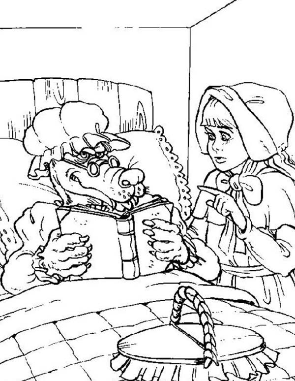 Little Red Riding Hood Suspicious Looking 600x774 Little Red Riding Hood Suspicious Looking