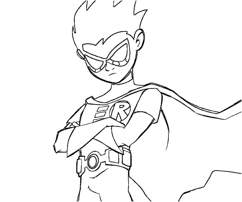 Teen Titan Coloring Pages Robin Coloring Pages Teen Titan Coloring 800x667 Teen Titan Coloring Pages Robin Coloring Pages Teen Titan Coloring