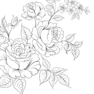 Red Rose In Cartoon Style For Tattoo Design Vector Illustration 320x320 Red Rose In Cartoon Style For Tattoo Design Vector Illustration