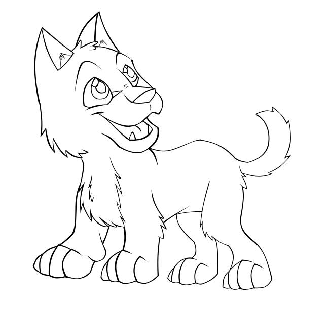 Baby Wolf Coloring Pages Cute Wolf Pup Drawing Images Amp Pictures 653x617 Baby Wolf Coloring Pages Cute Wolf Pup Drawing Images Amp Pictures