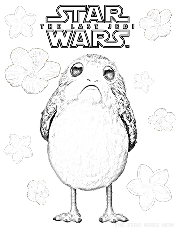 612x792 Flowers For Porg