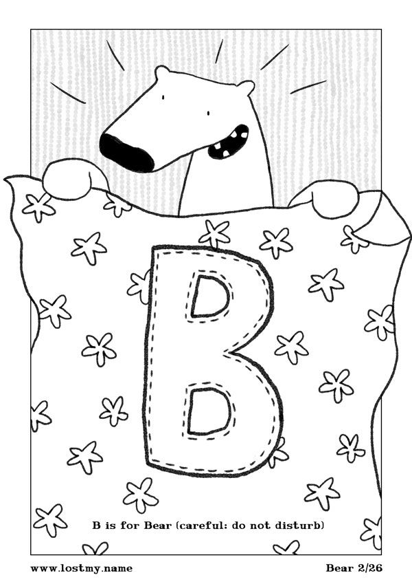 600x849 Free Alphabet Coloring Book