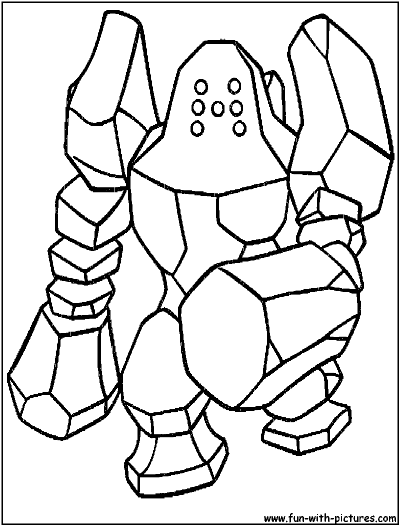 800x1050 Regirock Coloring Pages Gallery Coloring For Kids 2018