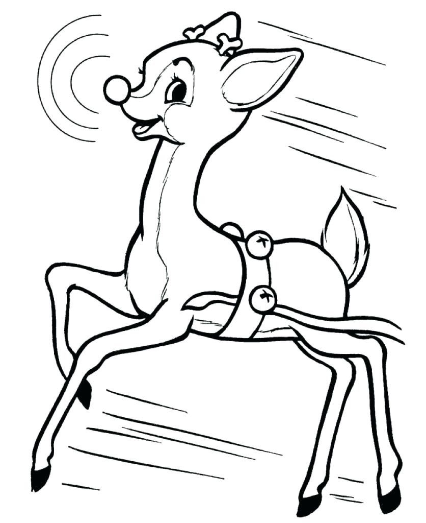 New Reindeer Coloring Pages Gallery Printable Coloring Sheet 836x1024 New Reindeer Coloring Pages Gallery Printable Coloring Sheet