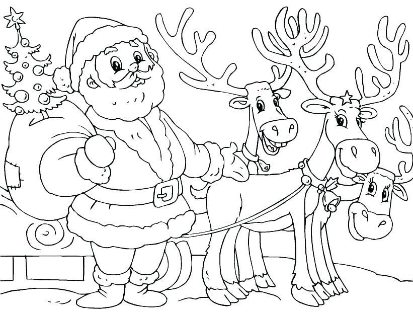 Free Reindeer Coloring Pages Coloring Pages The Red Nosed Reindeer 821x620 Free Reindeer Coloring Pages Coloring Pages The Red Nosed Reindeer