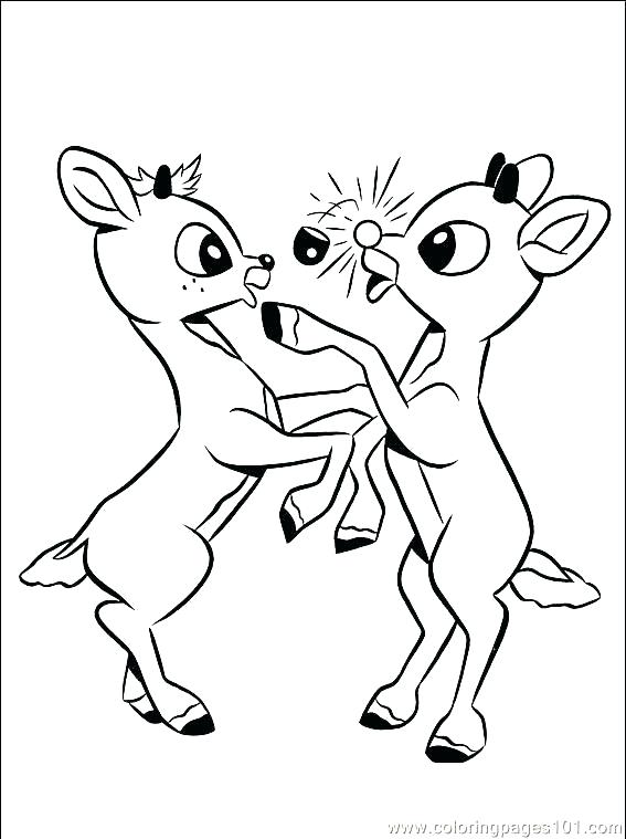 Rudolph The Red Nosed Reindeer Coloring Pages Coming Soon Coloring 567x759 Rudolph The Red Nosed Reindeer Coloring Pages Coming Soon Coloring