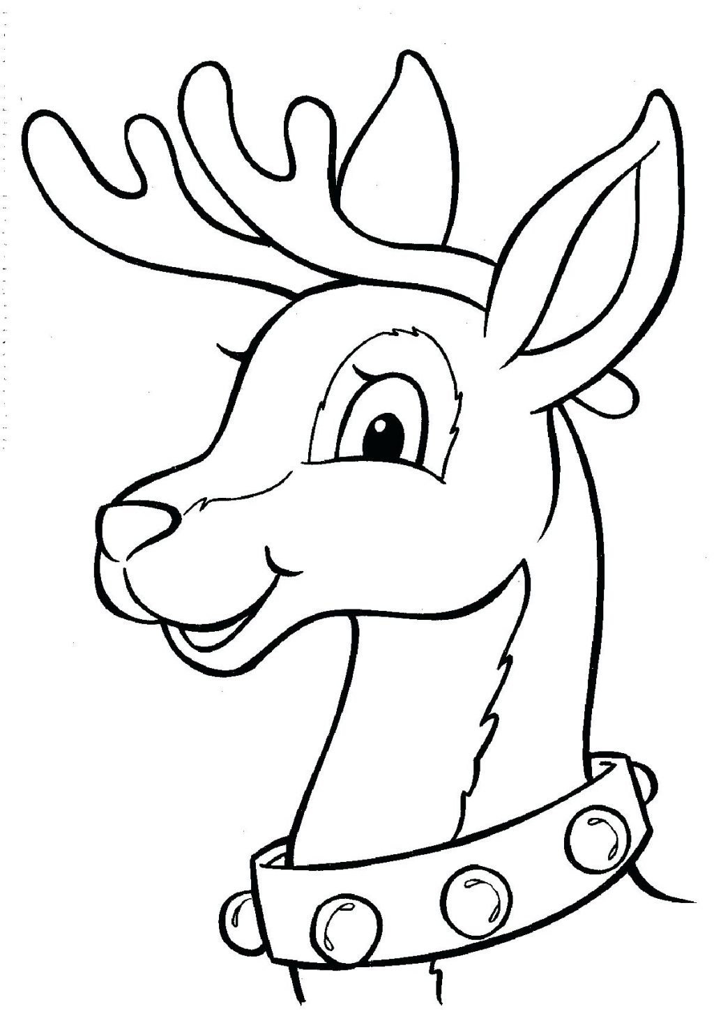 Coloring Pages ~ Reindeer Coloring Pages Open And Print This 1024x1457 Coloring Pages ~ Reindeer Coloring Pages Open And Print This