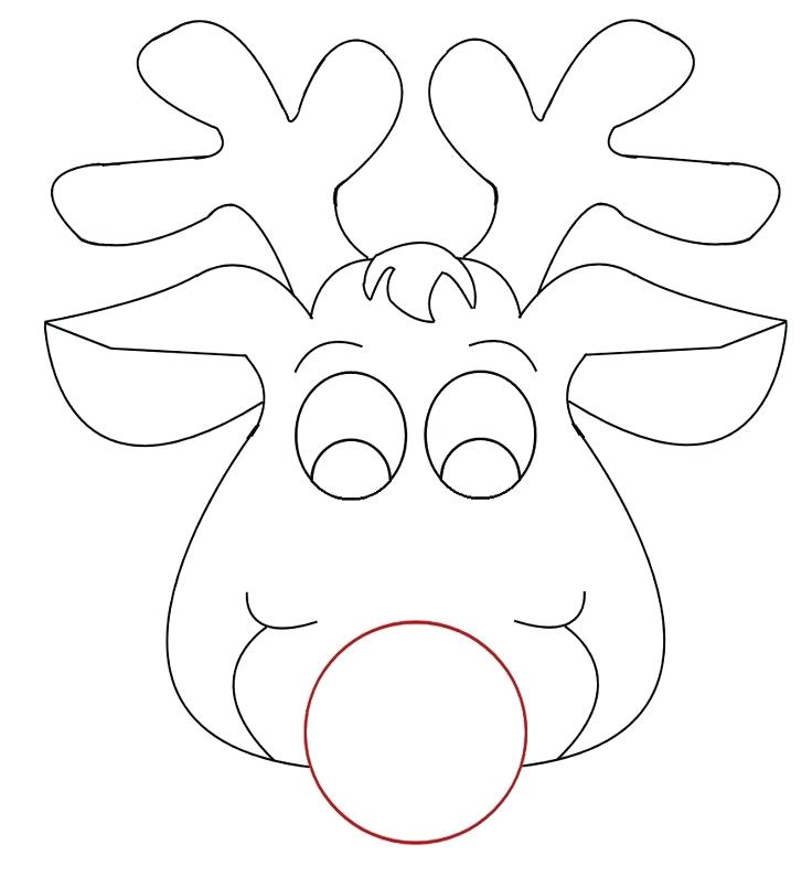 Printable Reindeer Antlers Pattern Coloring Page Printable 736x795 Printable Reindeer Antlers Pattern Coloring Page Printable