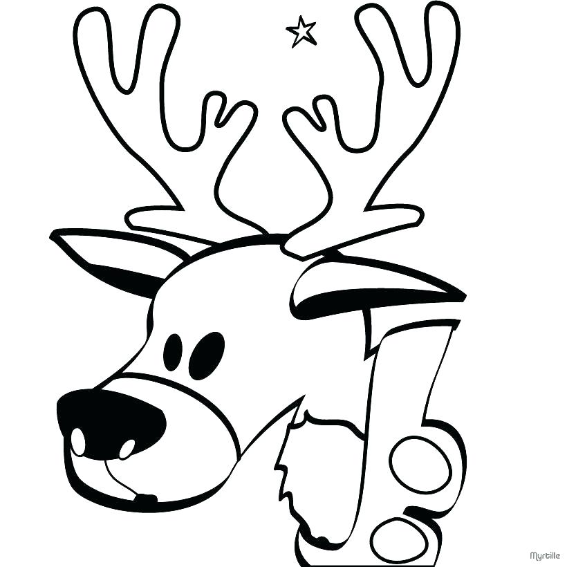 Coloring Pages Reindeer Coloring Page Reindeer Free Coloring 820x820 Coloring Pages Reindeer Coloring Page Reindeer Free Coloring