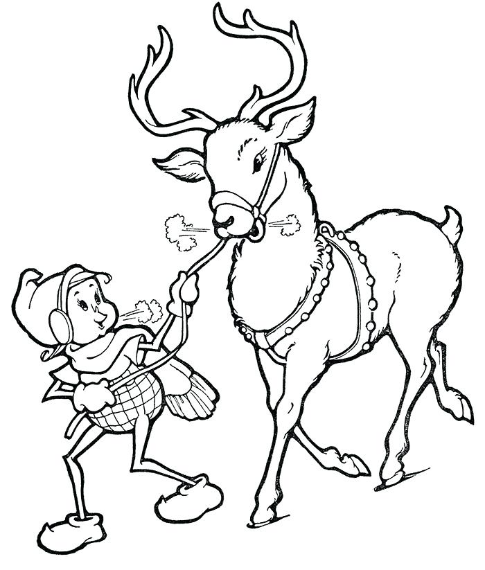 Printable Coloring Pages Printable Coloring Pages Reindeer 700x823 Printable Coloring Pages Printable Coloring Pages Reindeer