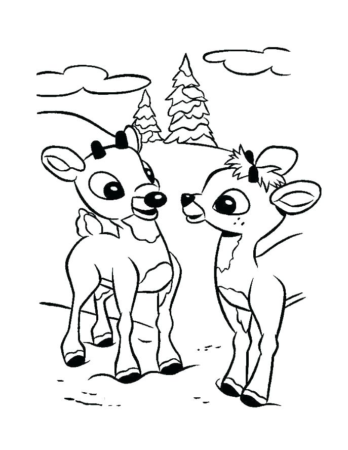 Coloring Pages Reindeer Coloring Pages Reindeer Coloring Pages 687x888 Coloring Pages Reindeer Coloring Pages Reindeer Coloring Pages