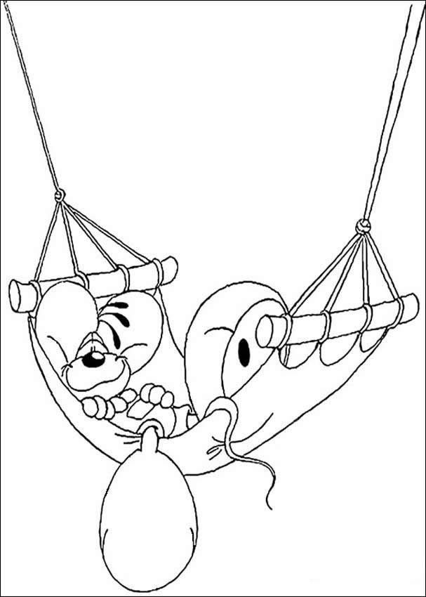 607x850 Diddl Relaxing Coloring Pages