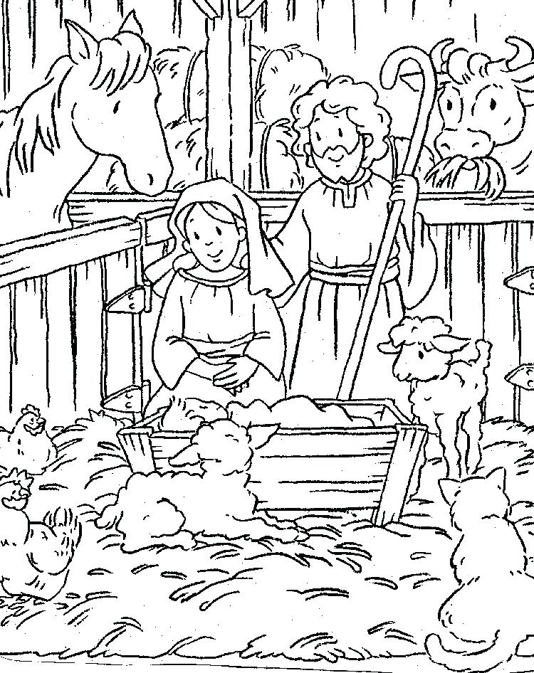 Religious Christmas Coloring Pages Printable Coloring Pages 750x946 Religious Christmas Coloring Pages Printable Coloring Pages