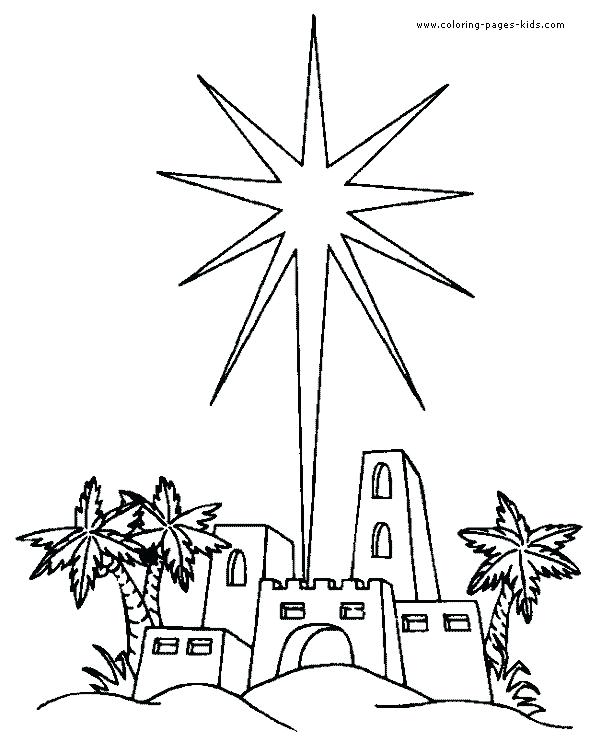Free Religious Christmas Coloring Pages 590x754 Free Religious Christmas Coloring Pages