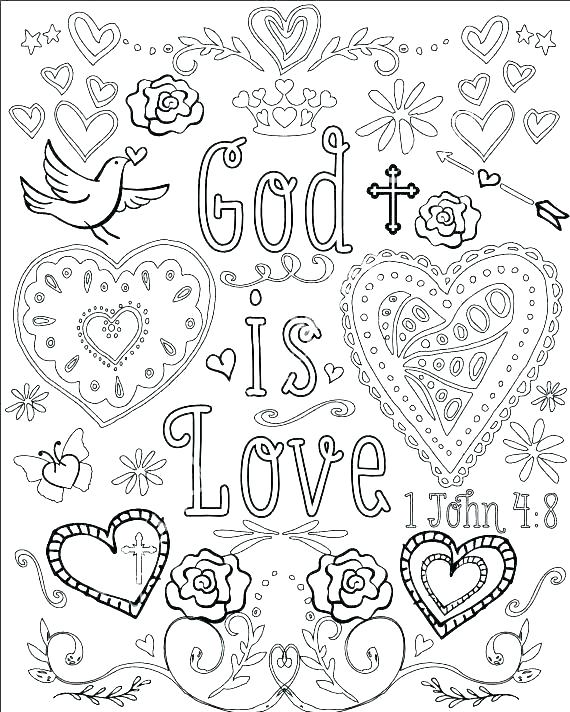 570x712 Coloring Pages Religious