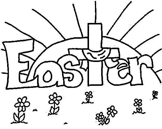 Religious Easter Coloring Pages 546x433 Religious Easter Coloring Pages
