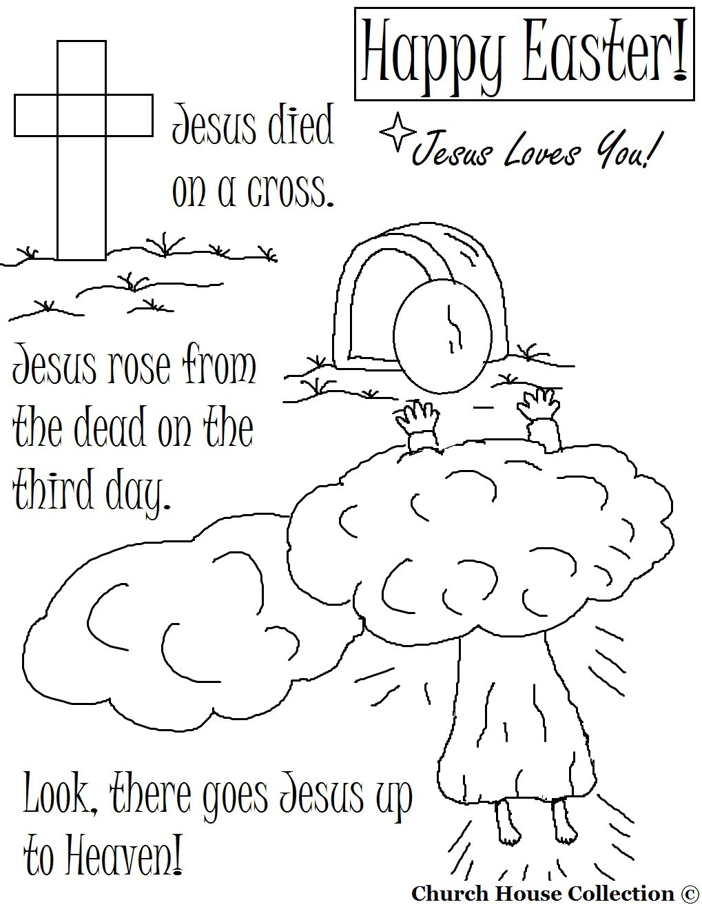 Religious Easter Coloring Pages Within Resurrection 1019x1319 Religious Easter Coloring Pages Within Resurrection