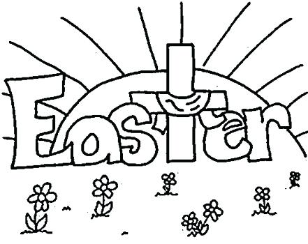 Christian Easter Coloring Pages Related Post Free Bible Easter 441x350 Christian Easter Coloring Pages Related Post Free Bible Easter