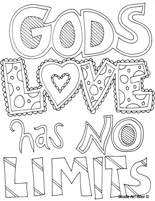Religious Valentine Coloring Pages