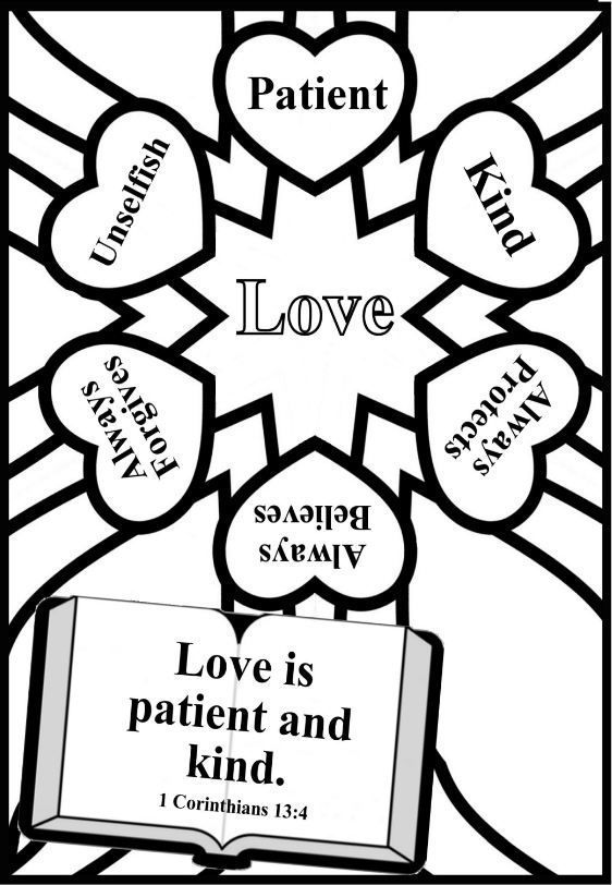562x812 Christian Valentine Coloring Pages Holiday Church Crafts New