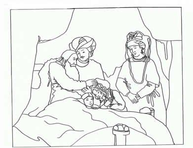 391x300 Van Rijnjacob Blessing The Sons Of Joseph 1 Elements Of Art