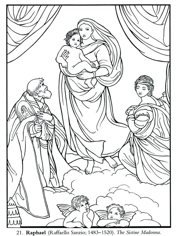 Artist Coloring Pages Artistic Coloring Pages Renaissance Art 584x780 Artist Coloring Pages Artistic Coloring Pages Renaissance Art