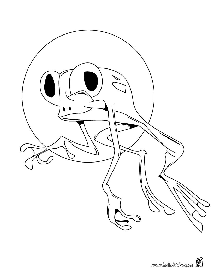 Frog Coloring Pages 820x1060 Frog Coloring Pages