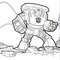 200x200 Playskool Heroes Transformers Rescue Bots Coloring Page