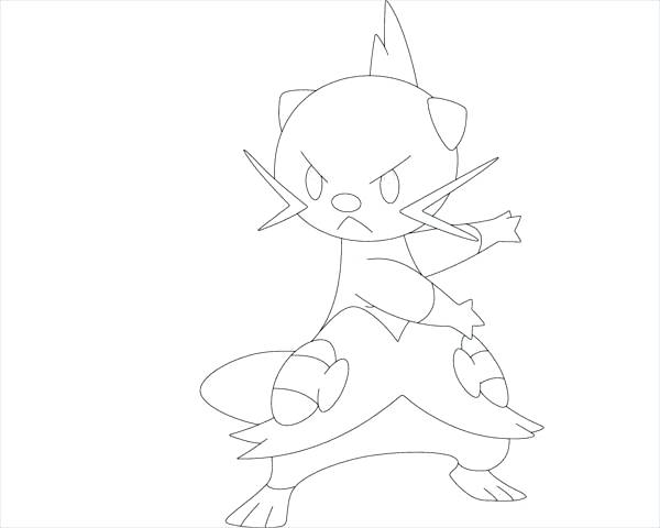 600x480 Pokemon Black And White Coloring Pages Coloring Book Together