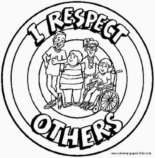 Respect Others Coloring Pages Character Education Respect Pinte 529x541 Respect Others Coloring Pages Character Education Respect Pinte