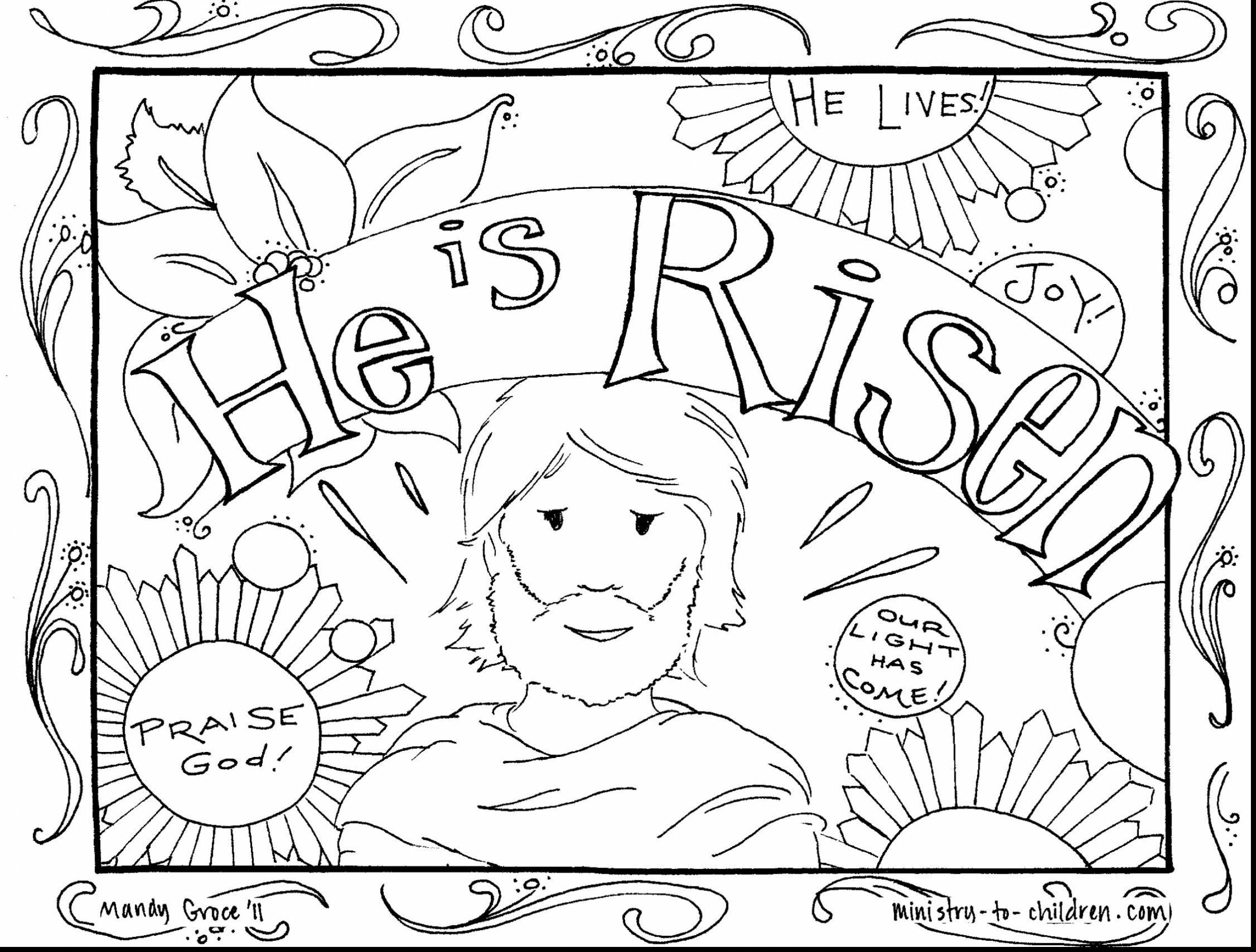 2467x1870 Religious Easter Coloring Pages Within Resurrection