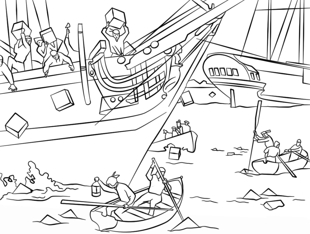 1024x774 Revolutionary War Coloring Pages