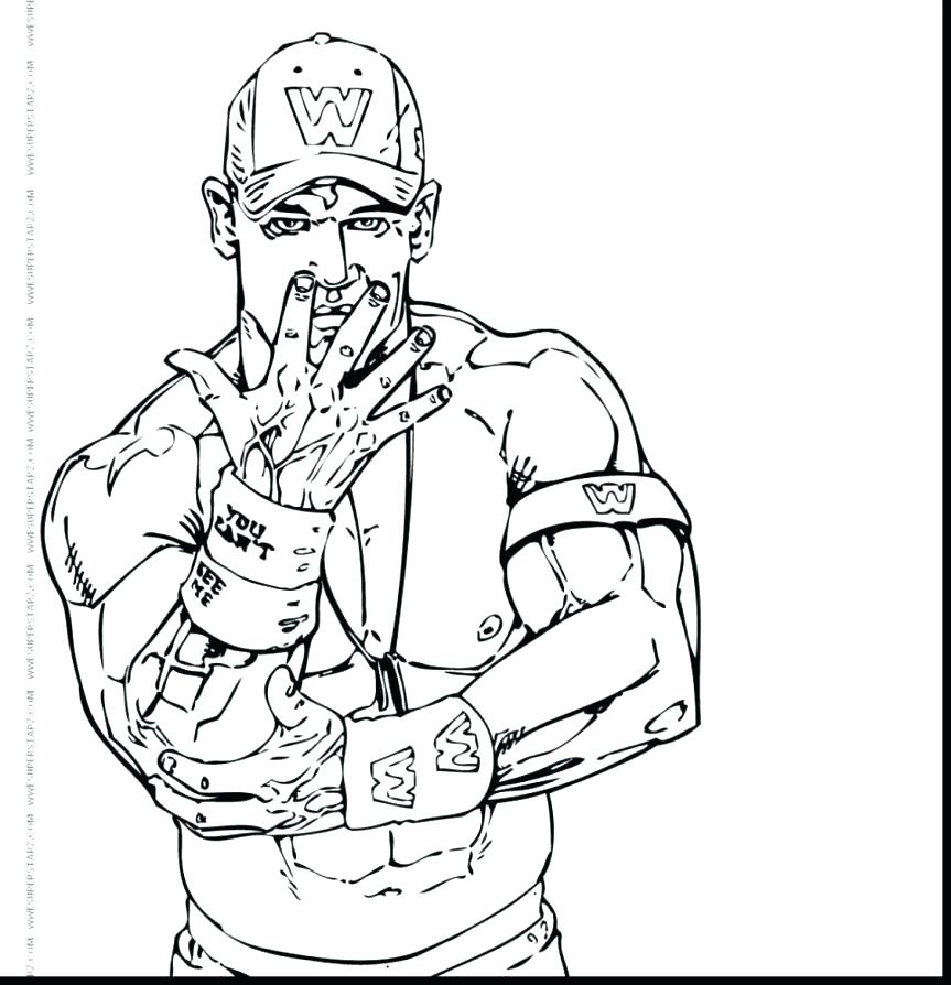 863x894 Rey Mysterio Coloring Pages New Page Color Professional Wrestler