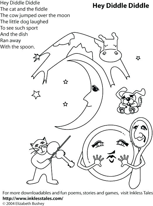 524x705 Nursery Rhyme Characters Colouring Pages Rhyming Coloring Sheets