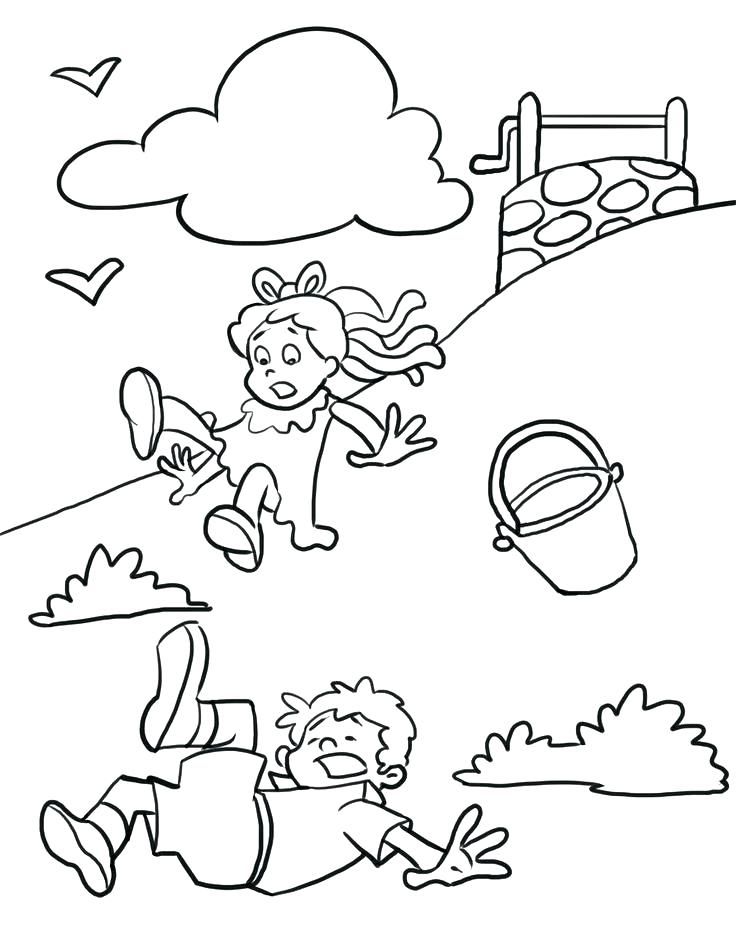 736x952 Nursery Rhymes Coloring Pages Nursery Rhyme Coloring Sheets Jack