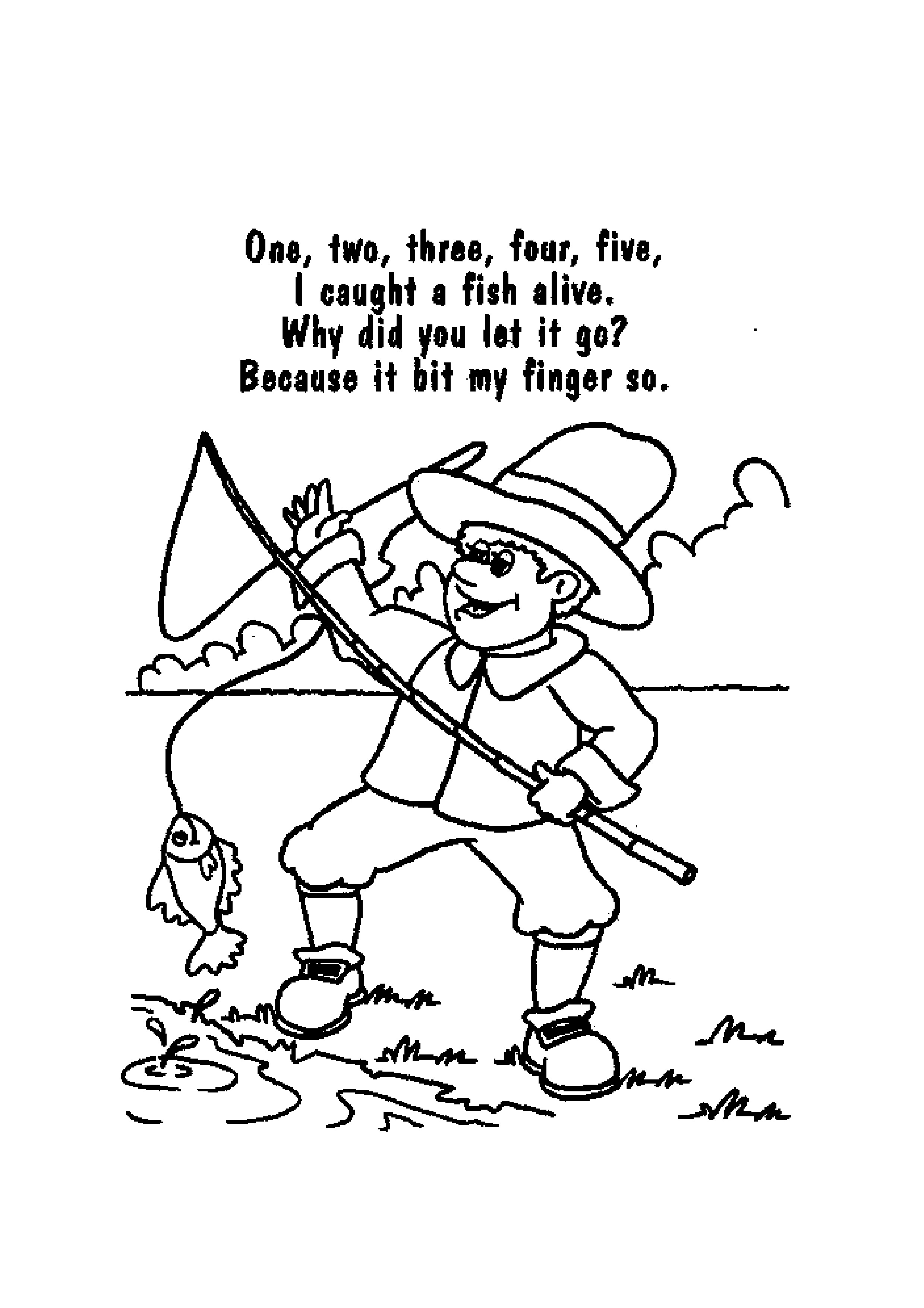 2479x3508 Nursery Rhymes Coloring Pages With Free Printable For Kids Of 1