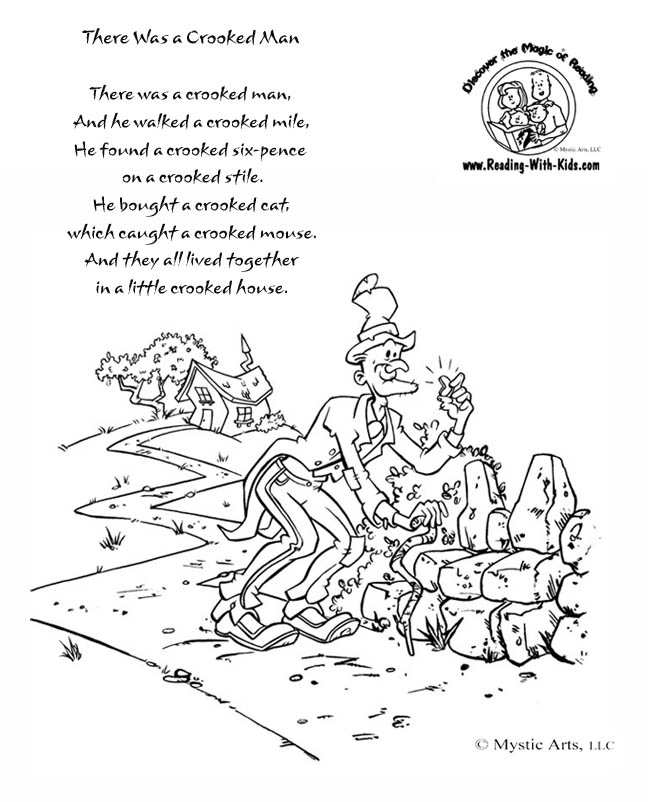 648x802 Nursery Rhymes Coloring Pages