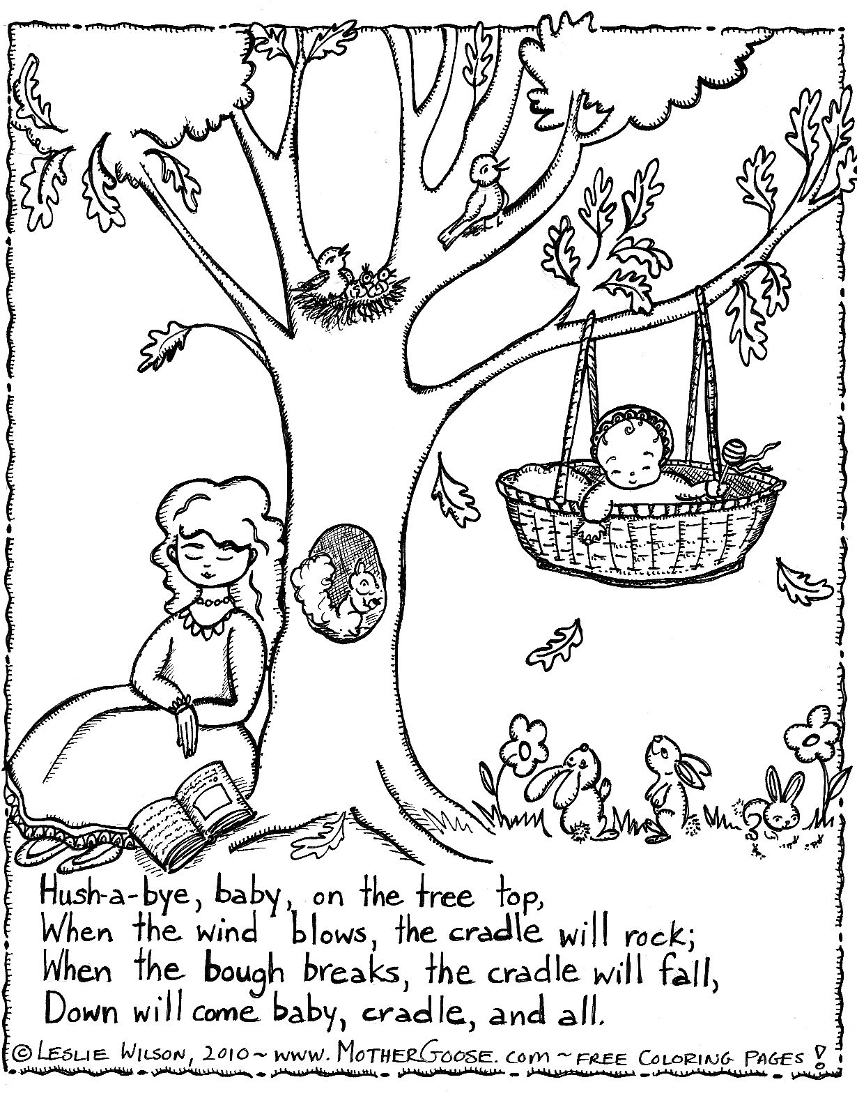 1230x1575 Nursery Rhyme Coloring Page Nursery Rhymes Nursery